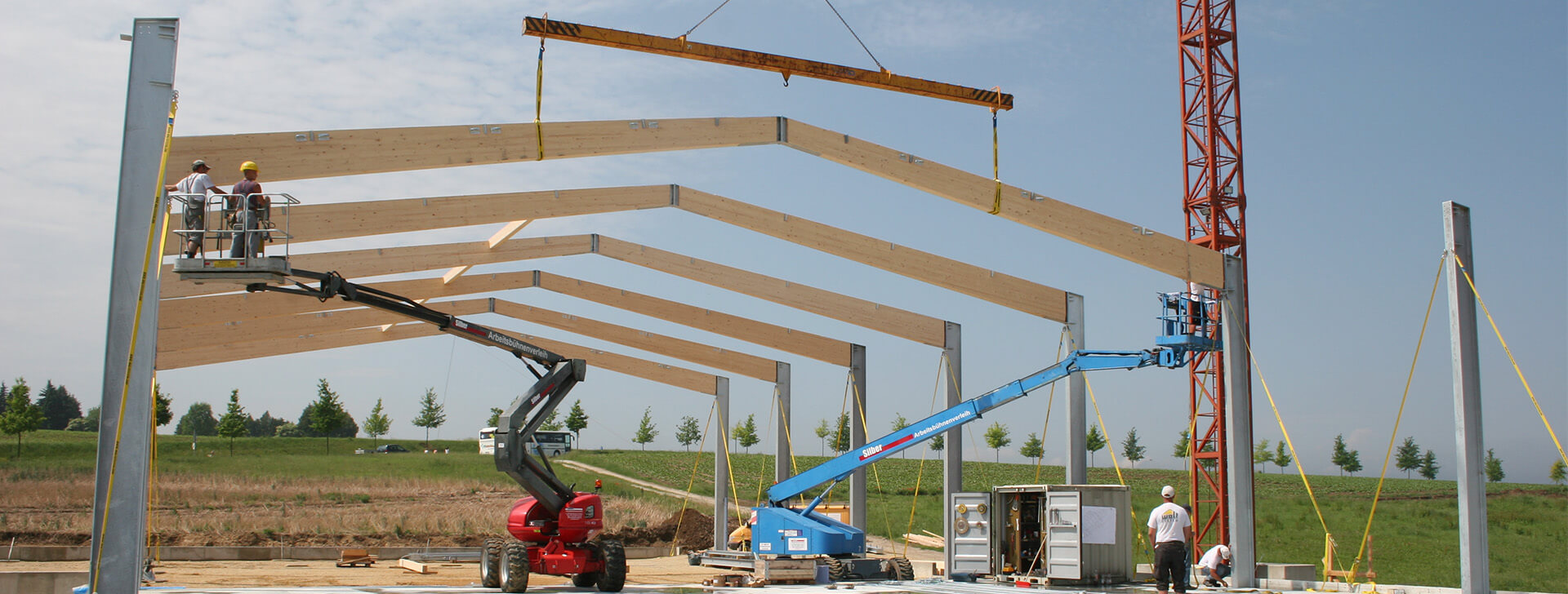 Potek projekta - Industrijska in poslovna gradnja - WOLF Systembau