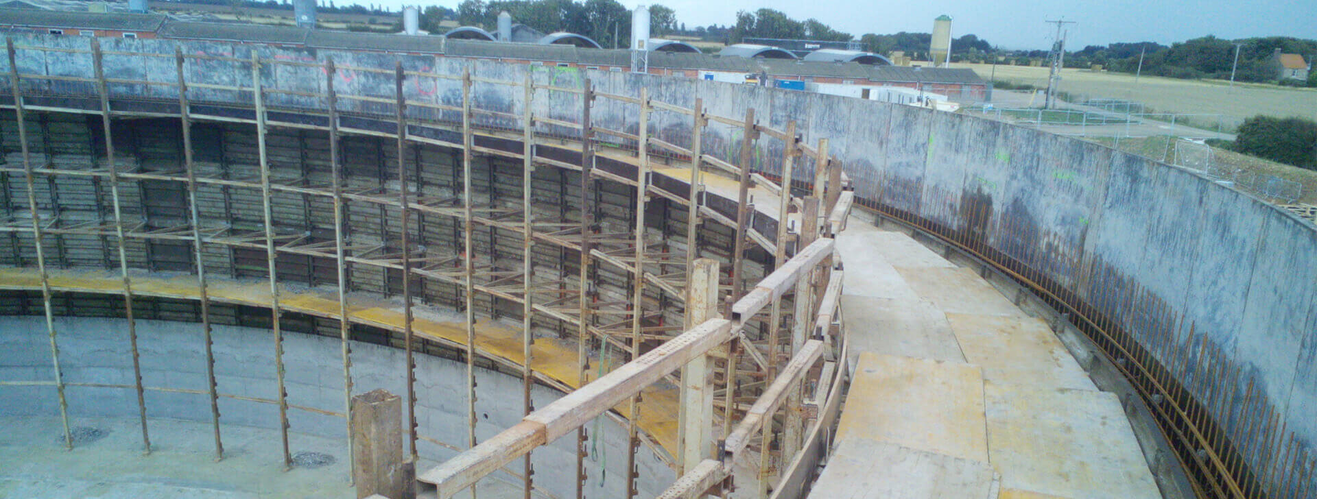 Opaž - Betonski rezervoarji - WOLF System