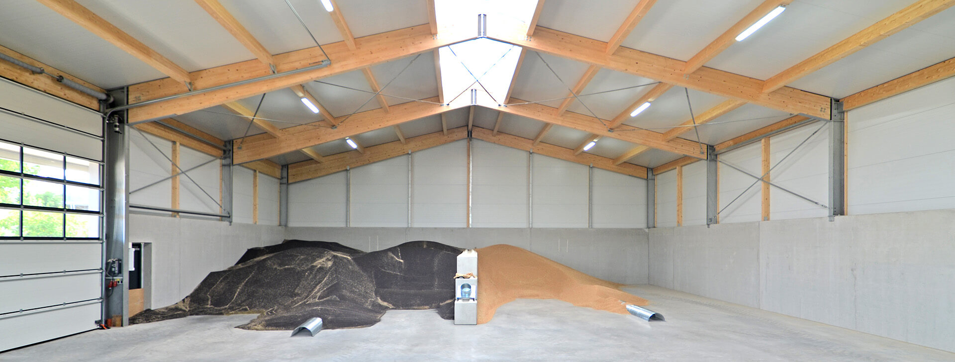 Hale za žito in proizvode v razsutem stanju - WOLF System