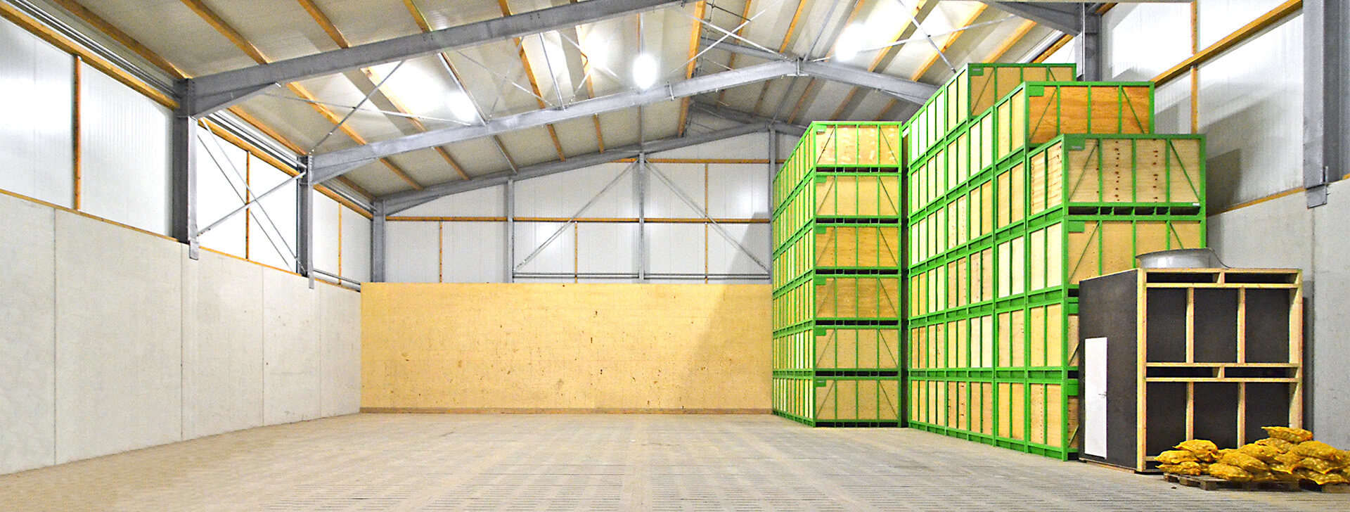 Skladišča za krompir in čebulo - WOLF System