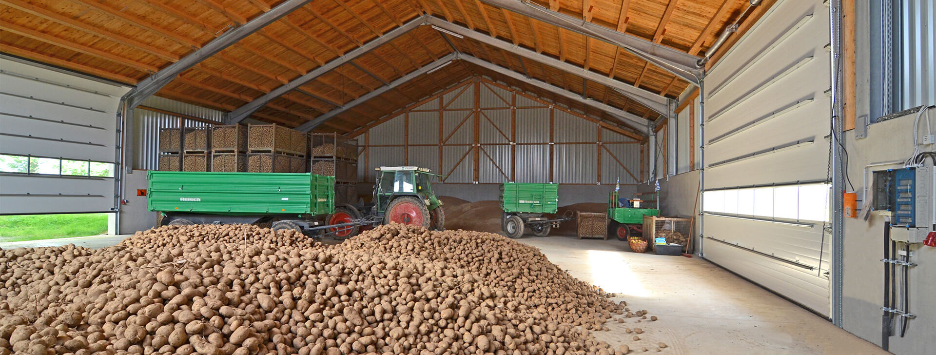 Skladišča za krompir in čebulo - WOLF System