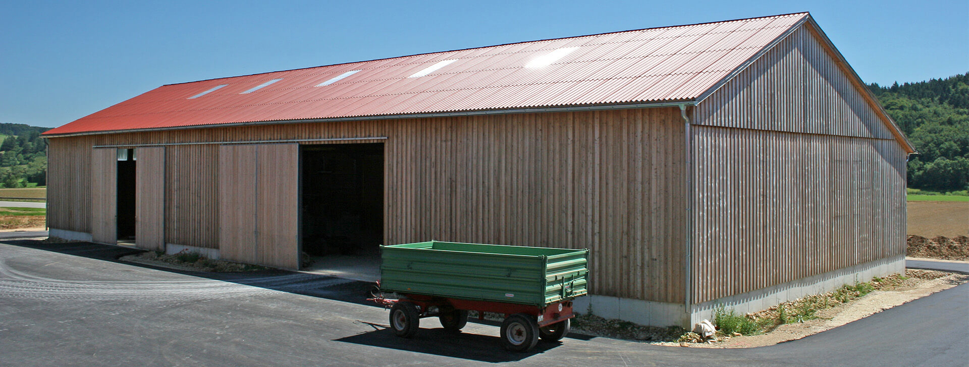 Strojne lope - Hale - WOLF System