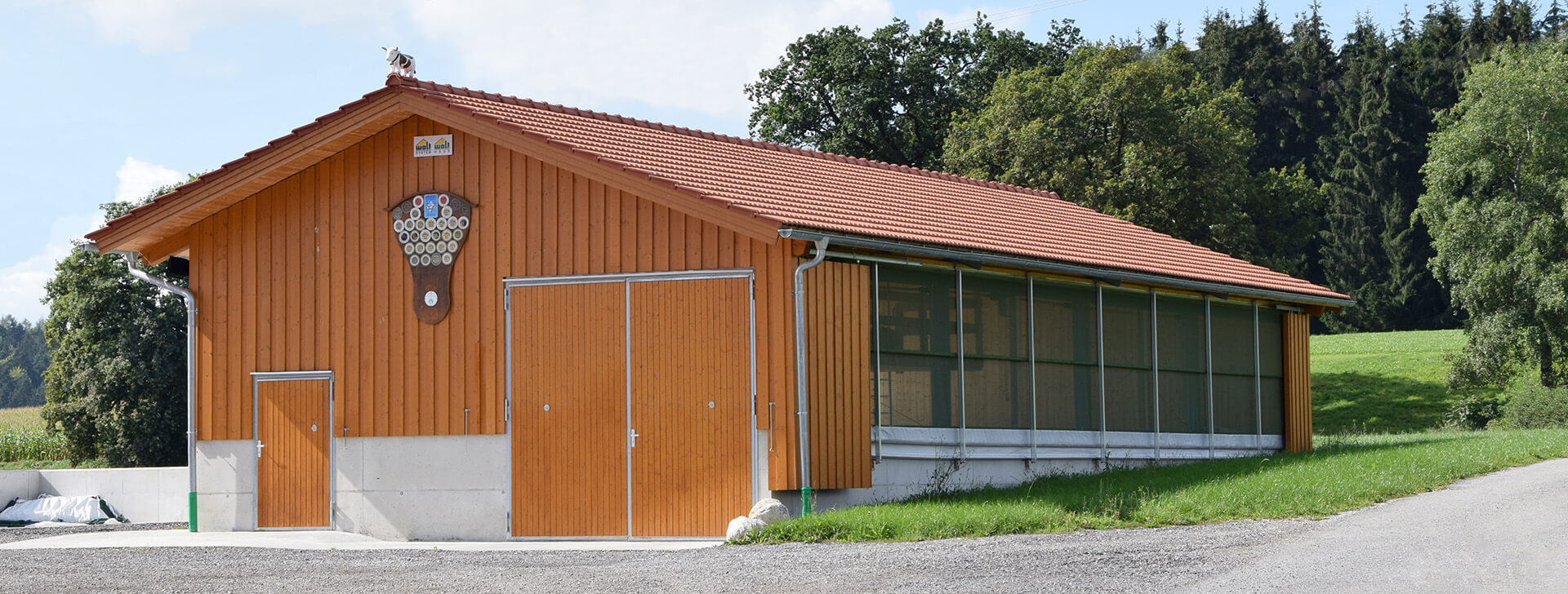 Hlevi za teleta - Hlev za govedo - WOLF System