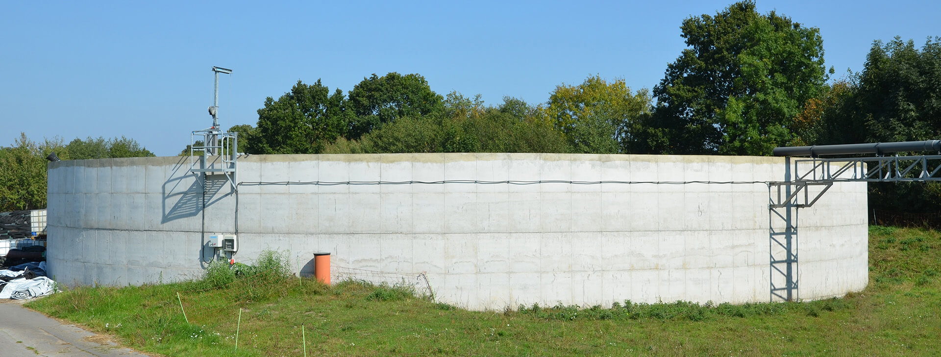 Rezervoarji za gnojevko - Betonski rezervoarji - WOLF System