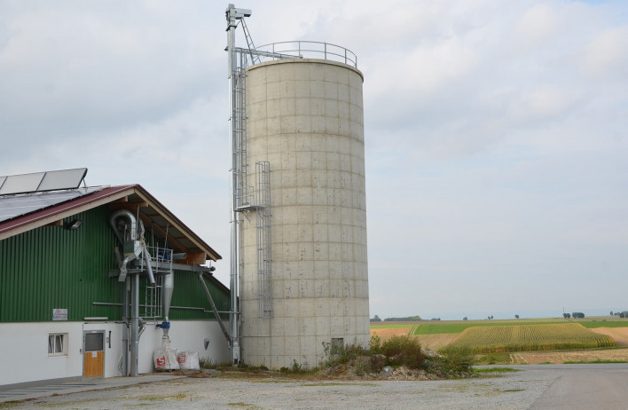 Silosi za celozrno žito - Agrarni stolpni silosi - WOLF Systembau