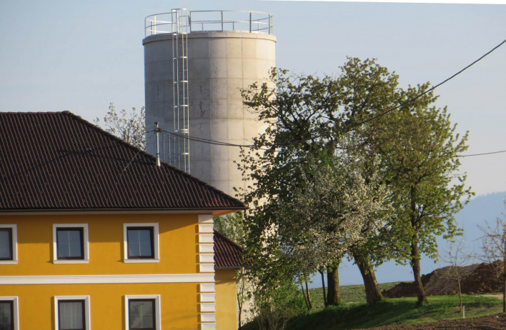 Silosi za celozrno žito - Betonski stolpni silosi - WOLF Systembau