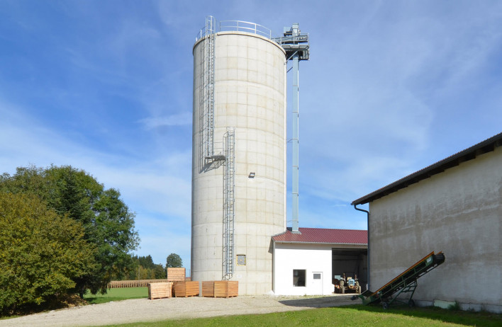 Agrarni stolpni silosi - Betonski rezervoarji - WOLF Systembau