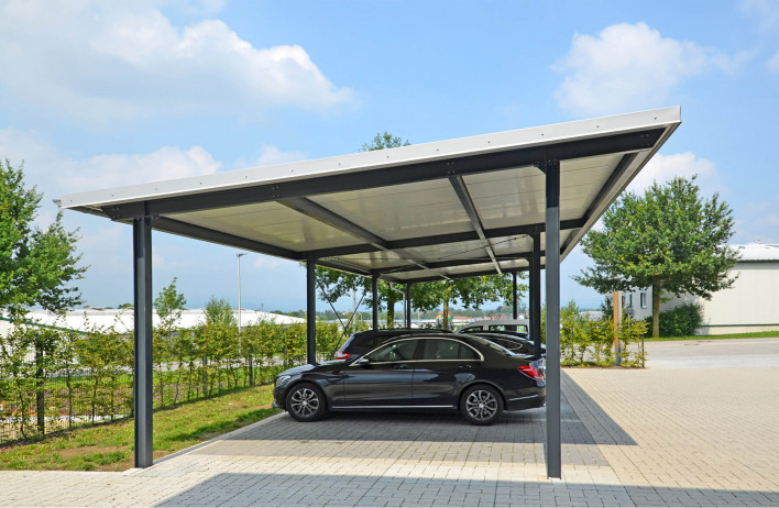 Carport sistemi - Jeklene hale - WOLF Systembau