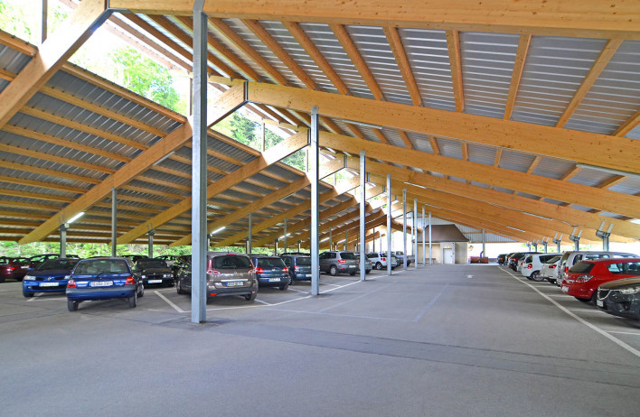 Carport sistemi - Poslovna gradnja - WOLF Systembau