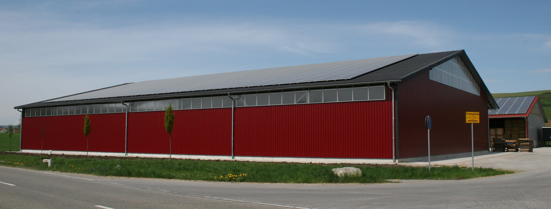 Skladiščne hale - Poslovna gradnja - WOLF System