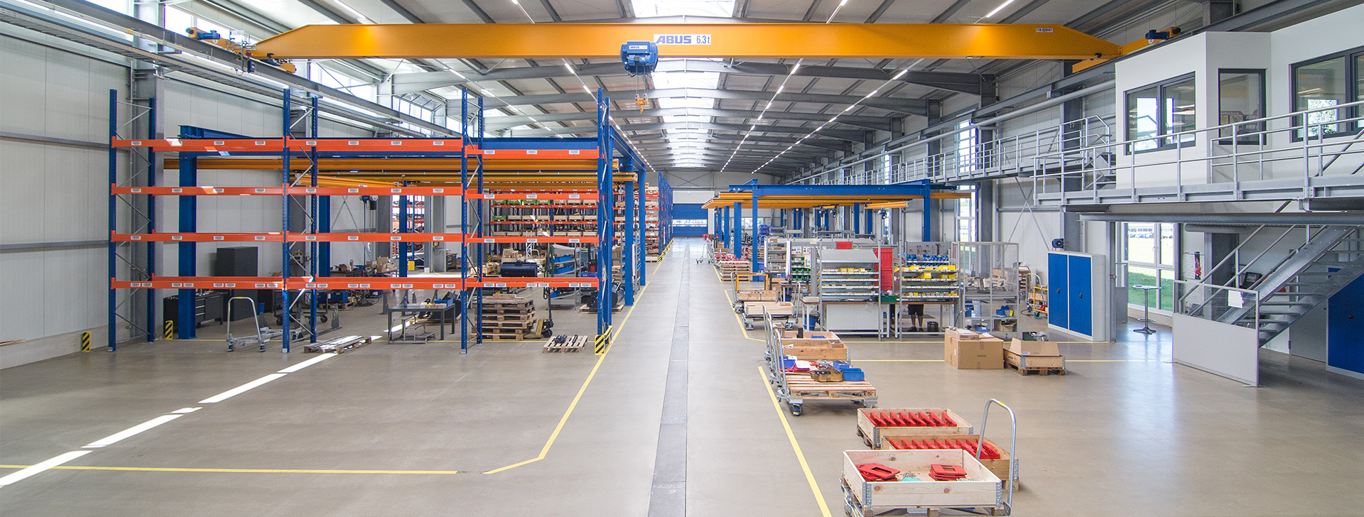 Logistična hala - Industrijska gradnja - WOLF System