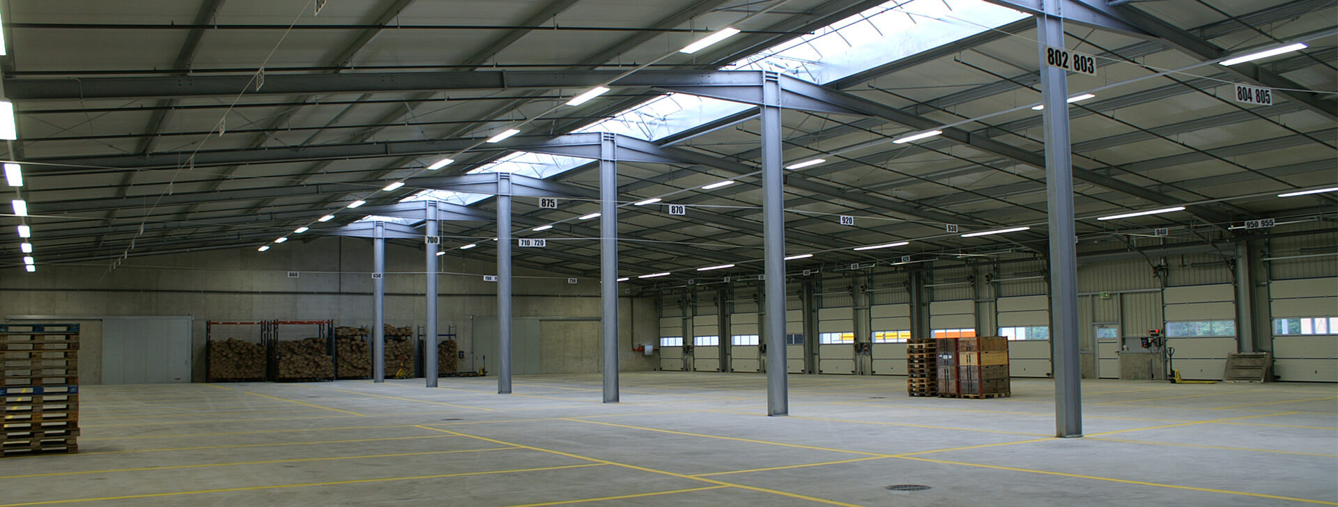 Logistična hala - Industrijska gradnja - WOLF System