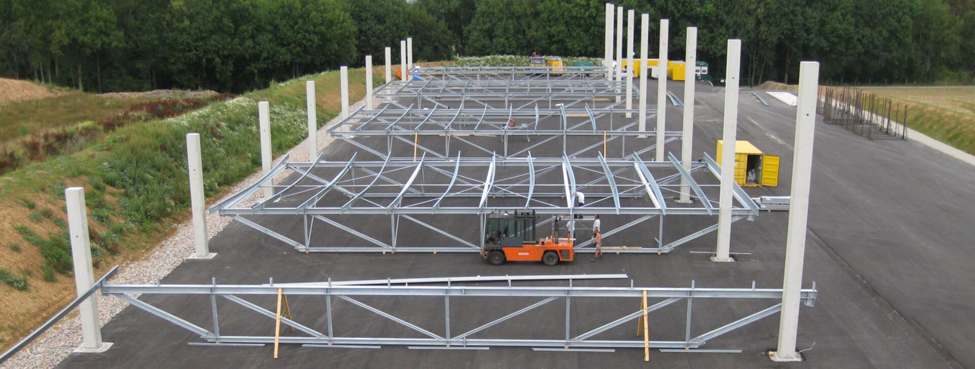 Jeklene konstrukcije - Industrijska gradnja - WOLF System