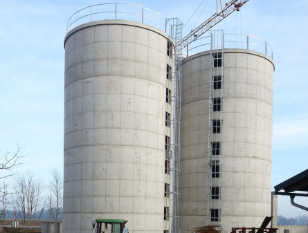 Gaerfuttersilos